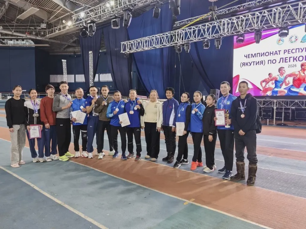 Зимний Чемпионат Республики по легкой атлетике среди ветеранов-любителей