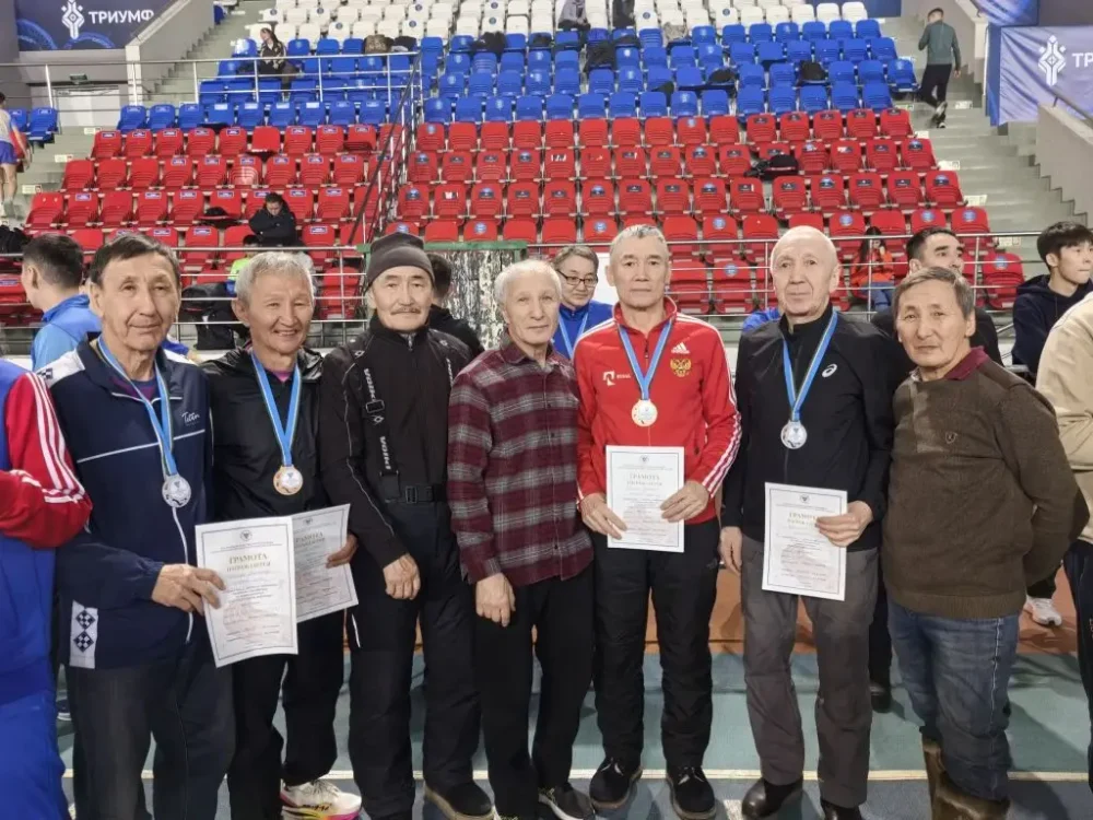 Зимний Чемпионат Республики по легкой атлетике среди ветеранов-любителей