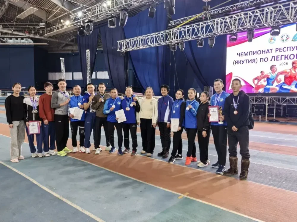 Зимний Чемпионат Республики по легкой атлетике среди ветеранов-любителей